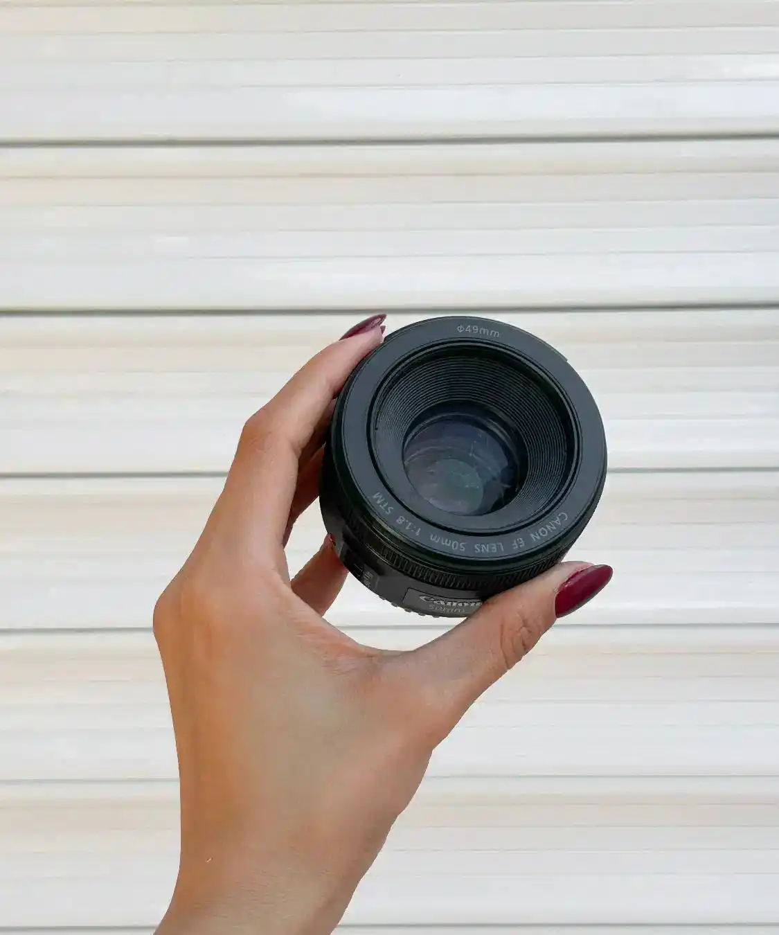 لنز کانن Canon EF 50mm f/1.8 دست دو