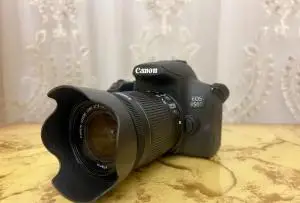 دوربین Canon D850 با دو لنز 18-55 و 18-135 دست دوم