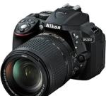 دوربین نیکون D5300 + 18-55mm بدنه دست دوم