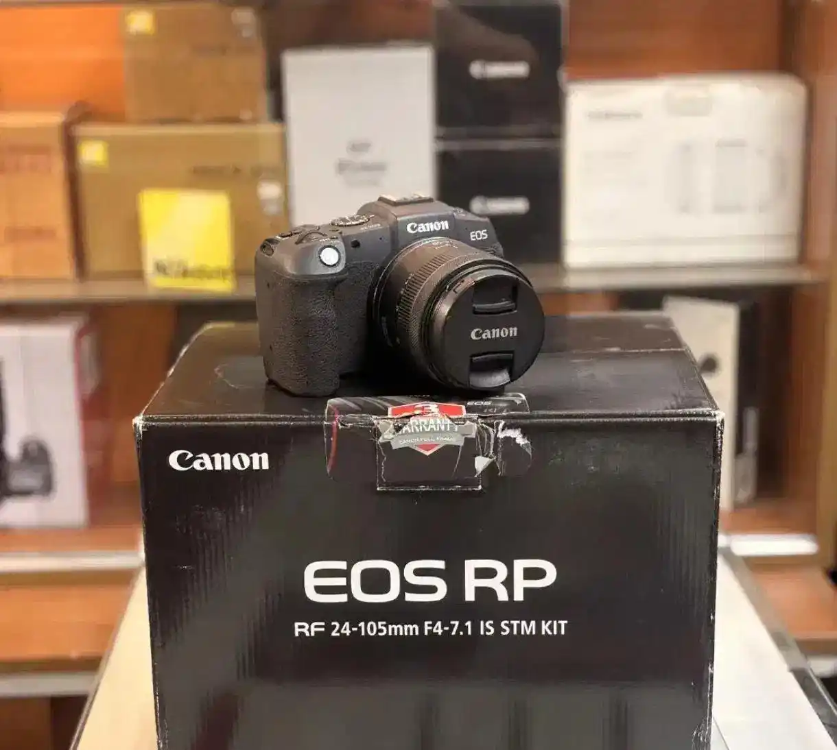 کانن rp با لنز 50-24 دست دو