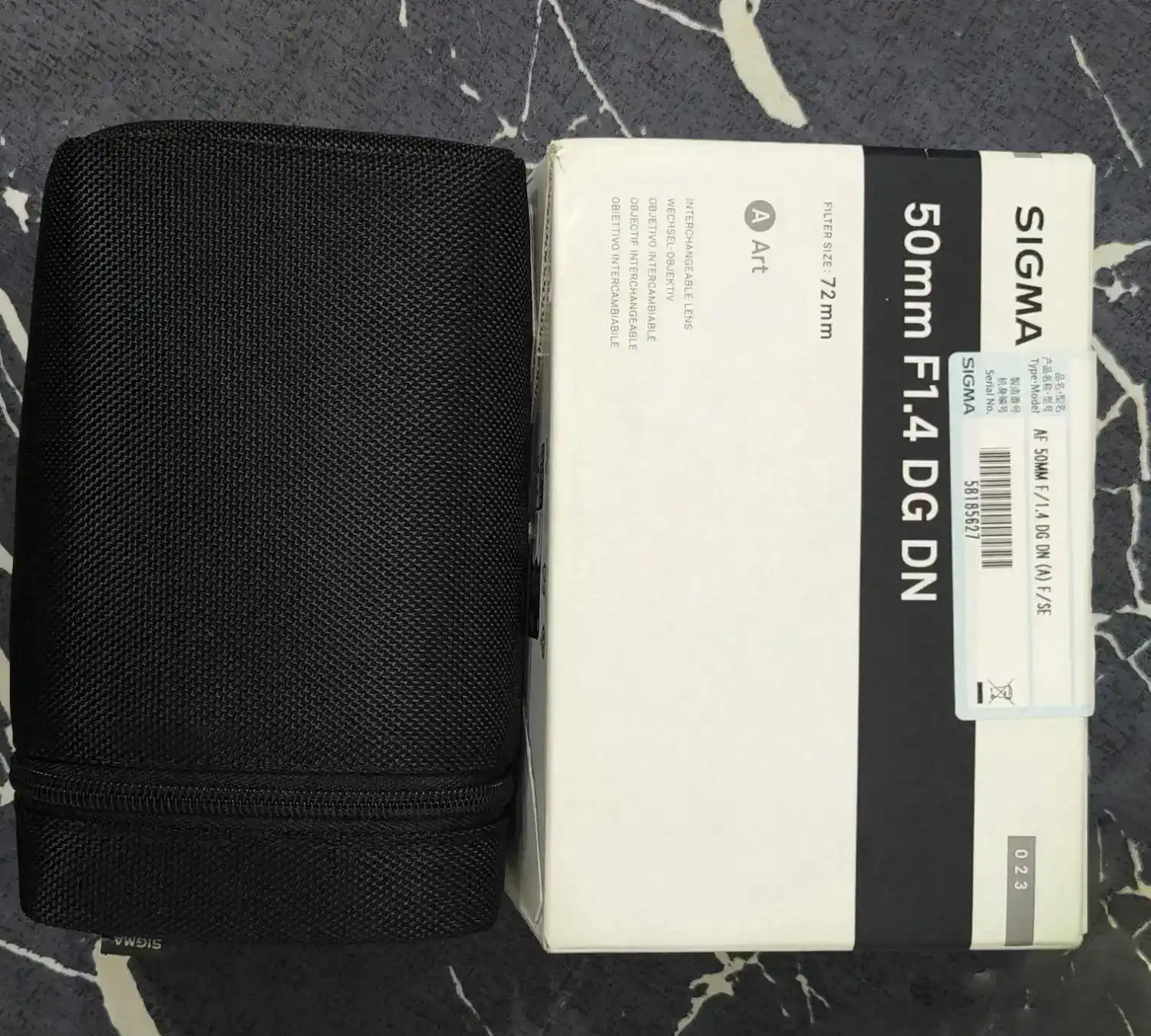 لنز سیگما سونی Sigma 50mm f/1.4 DG DN Art Sony E دست دو