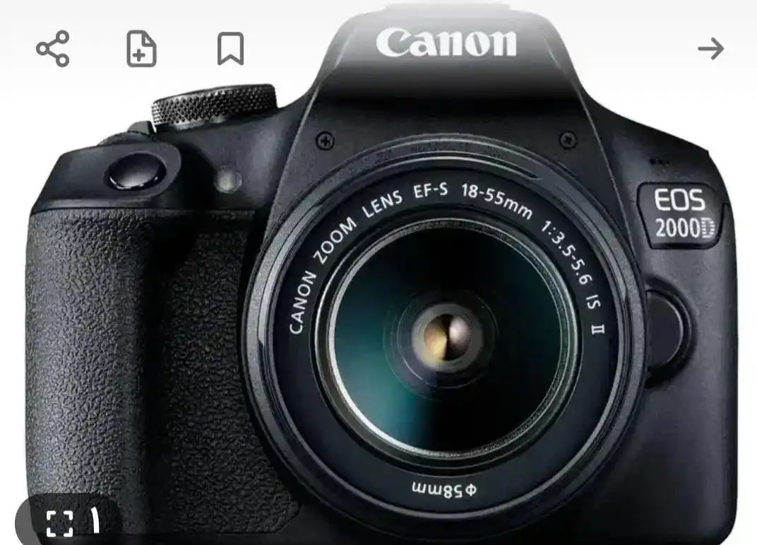 دوربین عکاسی کنون 2000d دست دو