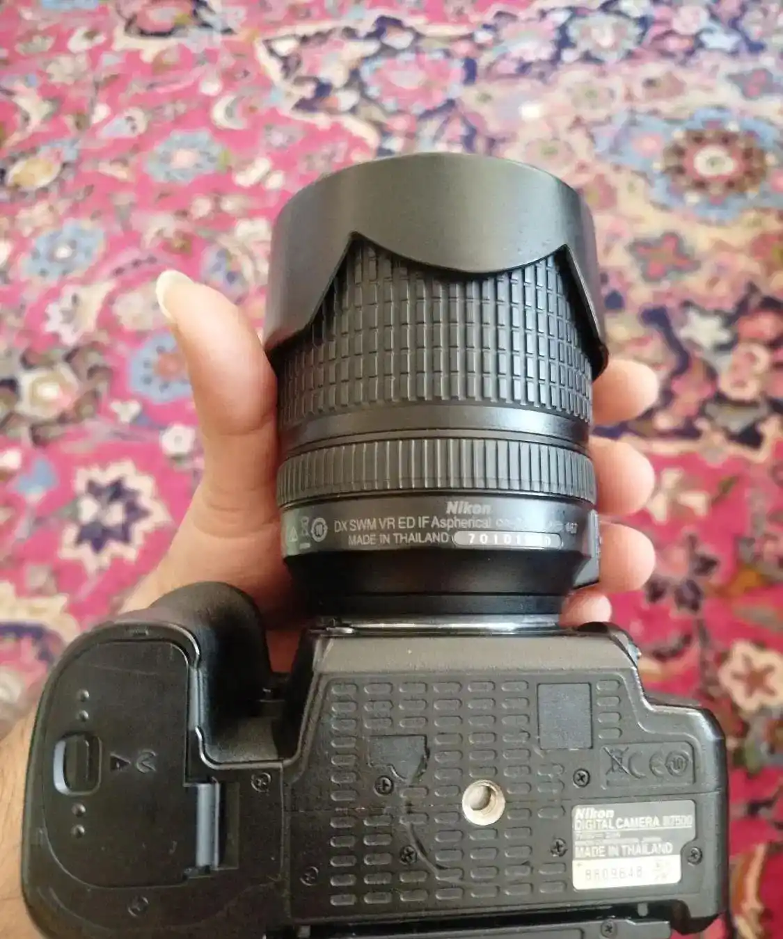 دوربین d7500 / شات ۵۰۰۰۰۰ دست دو