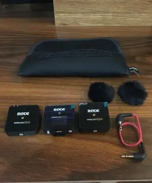 رکوردر rode wireless go 2 دست دوم