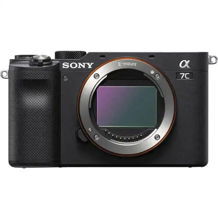 دوربین sony a7c lenz 50 mm f1/8 آکبند دست دو