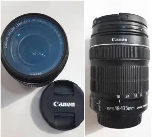 لنز 18-135 کنون/ cannon دست دوم