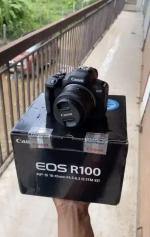 دوربین بدون آینه کانن بدنه R100 دست دوم