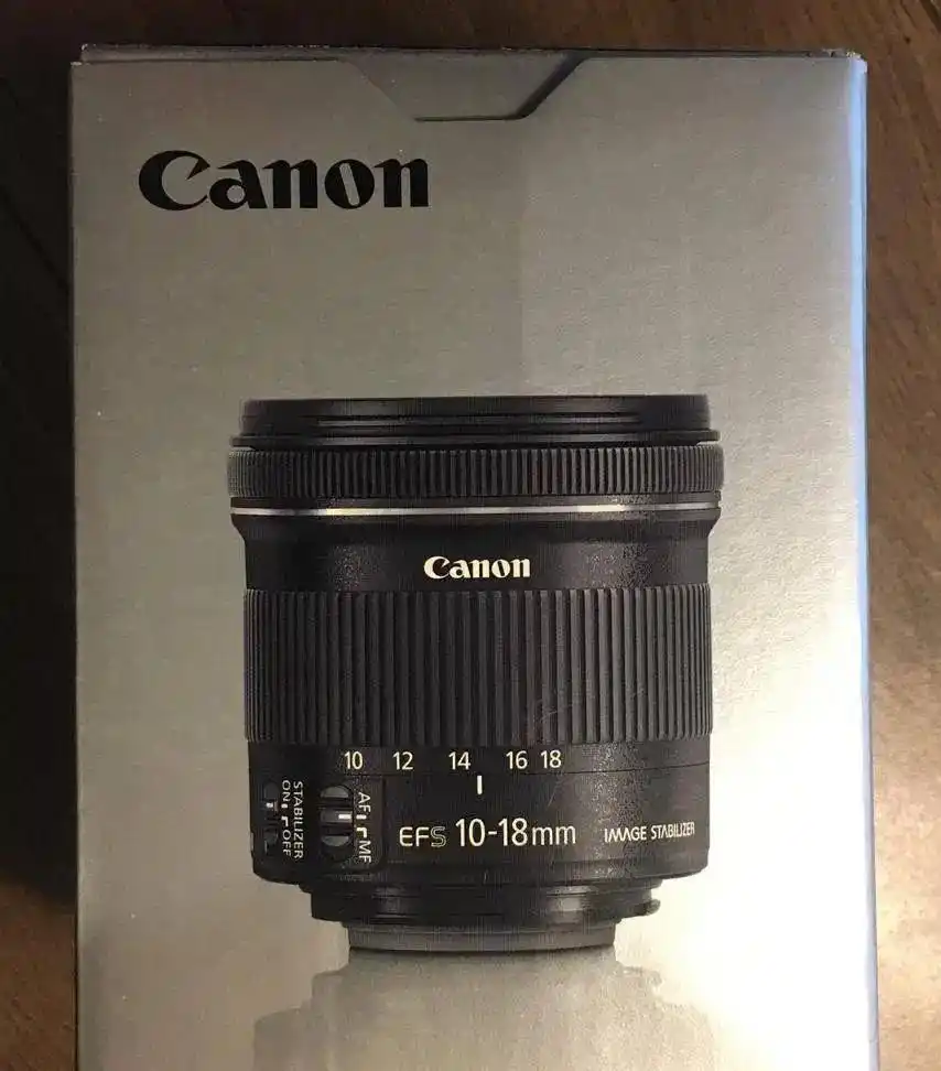 لنز زوم - واید  10-18 کنون  مانت EF دست دو