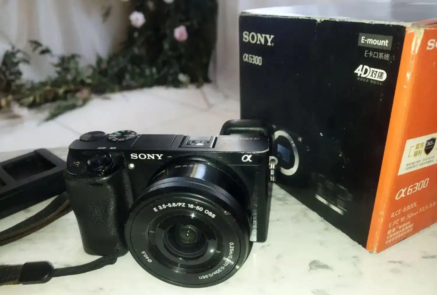 دوربین سونی Alpha 6300 با لنز کیت 16-50mm دست دو