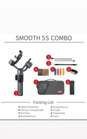 گیمبال  smooth 5s ai دست دوم