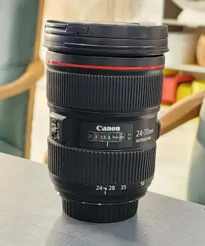 لنز حرفه ای کانن | Canon 24-70mm f/2.8L ii USM دست دوم