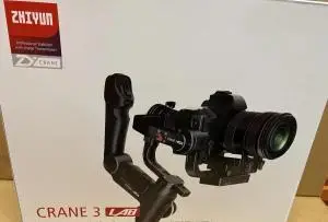 گیمبال دوربین ژیون کرین 3 Zhiyun-Tech CRANE 3 LAB دست دوم