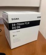 لنز سیگما Sigma 24-70mm f2.8 DG DN برای سونی دست دوم