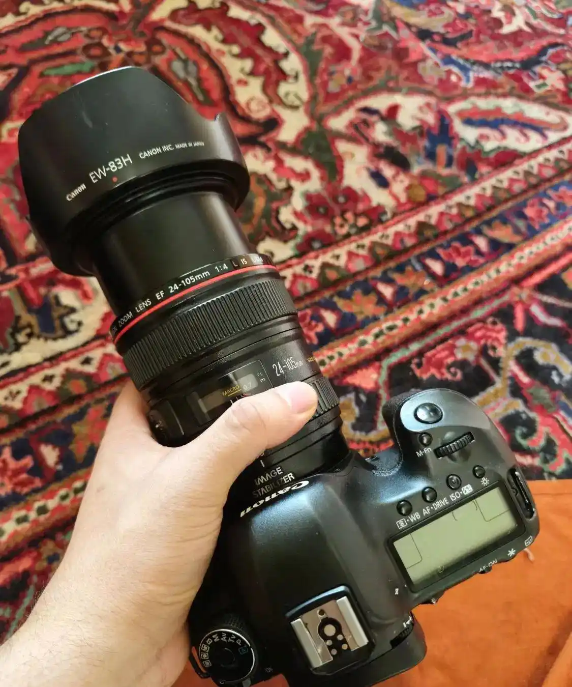 5d mark 3 + 24-105 دست دو