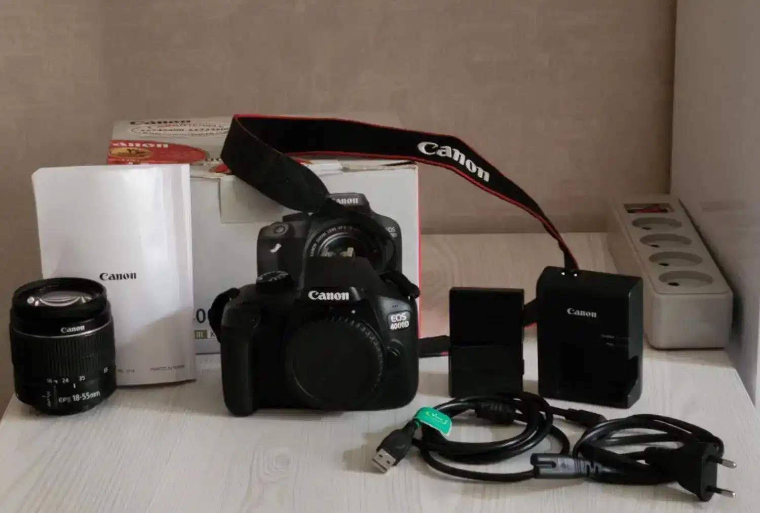 دوربین Canon EOS 4000D / کنون 4000d دست دو