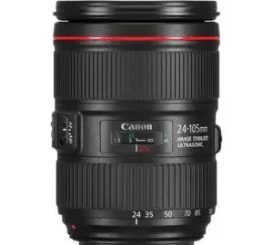 لنز کانن canon EF 24-105 F4 is Ii L RF 50mm f1.8 دست دوم