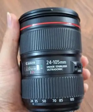 لنز حرفه ای کانن | Canon 24-105 F4  L II دست دوم