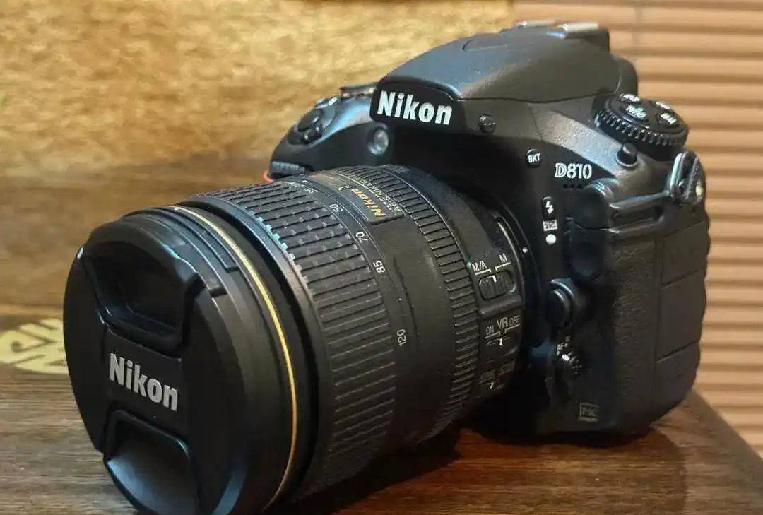 دوربین d810 نیکون در حد نو دست دو