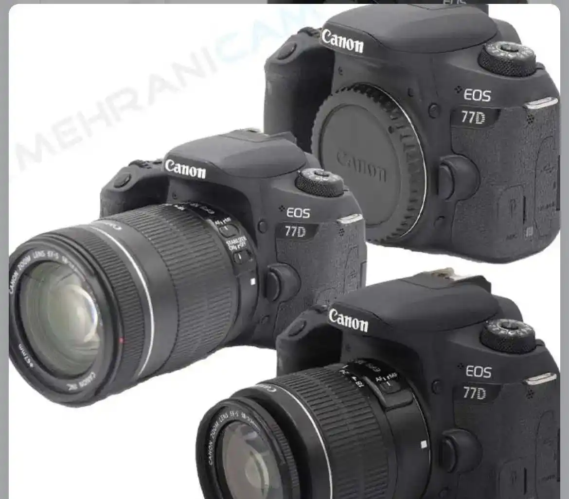 دوربین۷۷d دست دو