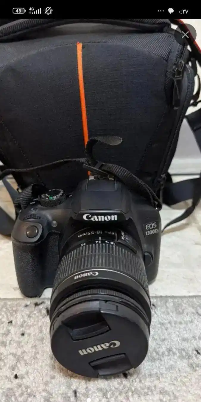 دوربین کانن1300D دست دو