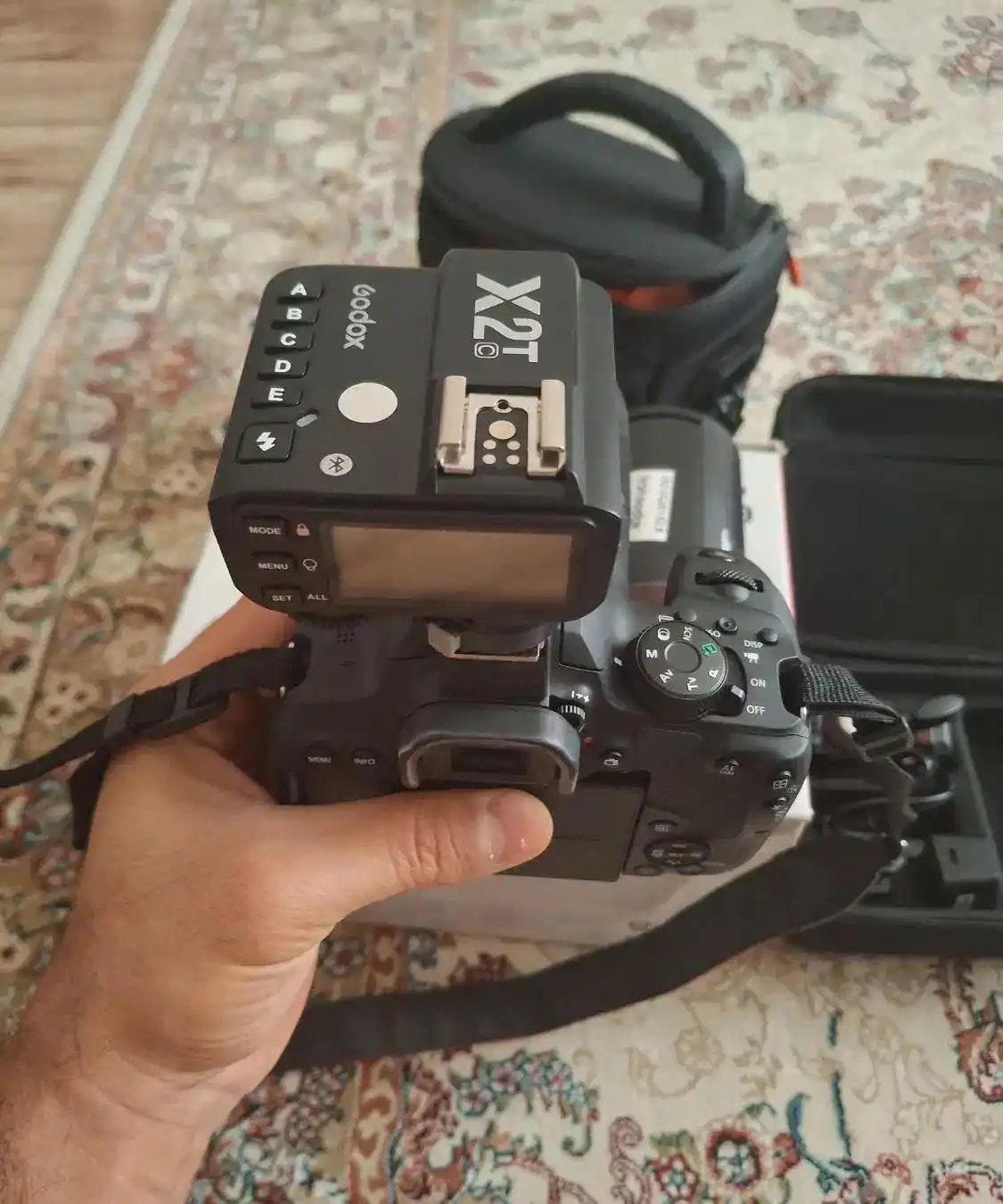 دوربین  canon دست دو