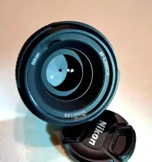 لنز حرفه ای نیکون| Nikon 50mm F1.8 G دست دوم