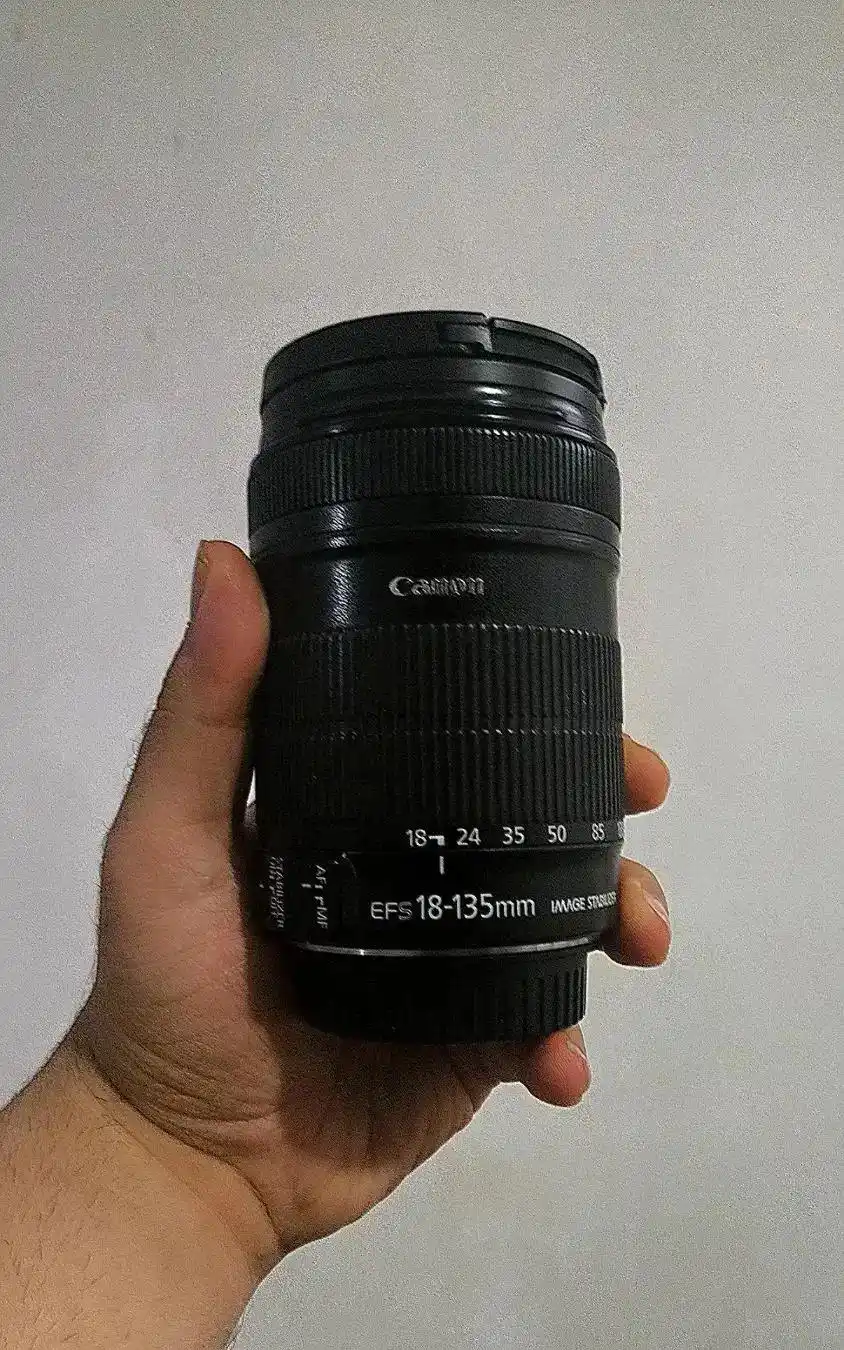 لنز ۱۸-۱۳۵ کنون /  18-135 cannon دست دو