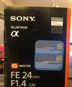 لنز سونی FE 24mm f/1.4 GM دست دوم