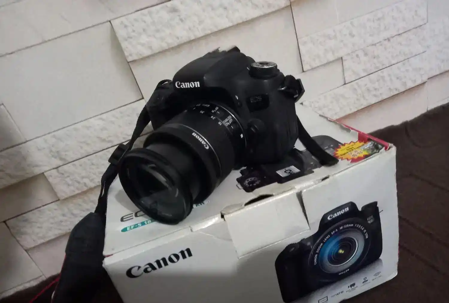 دوربین canon760Dدر حد نو دست دو