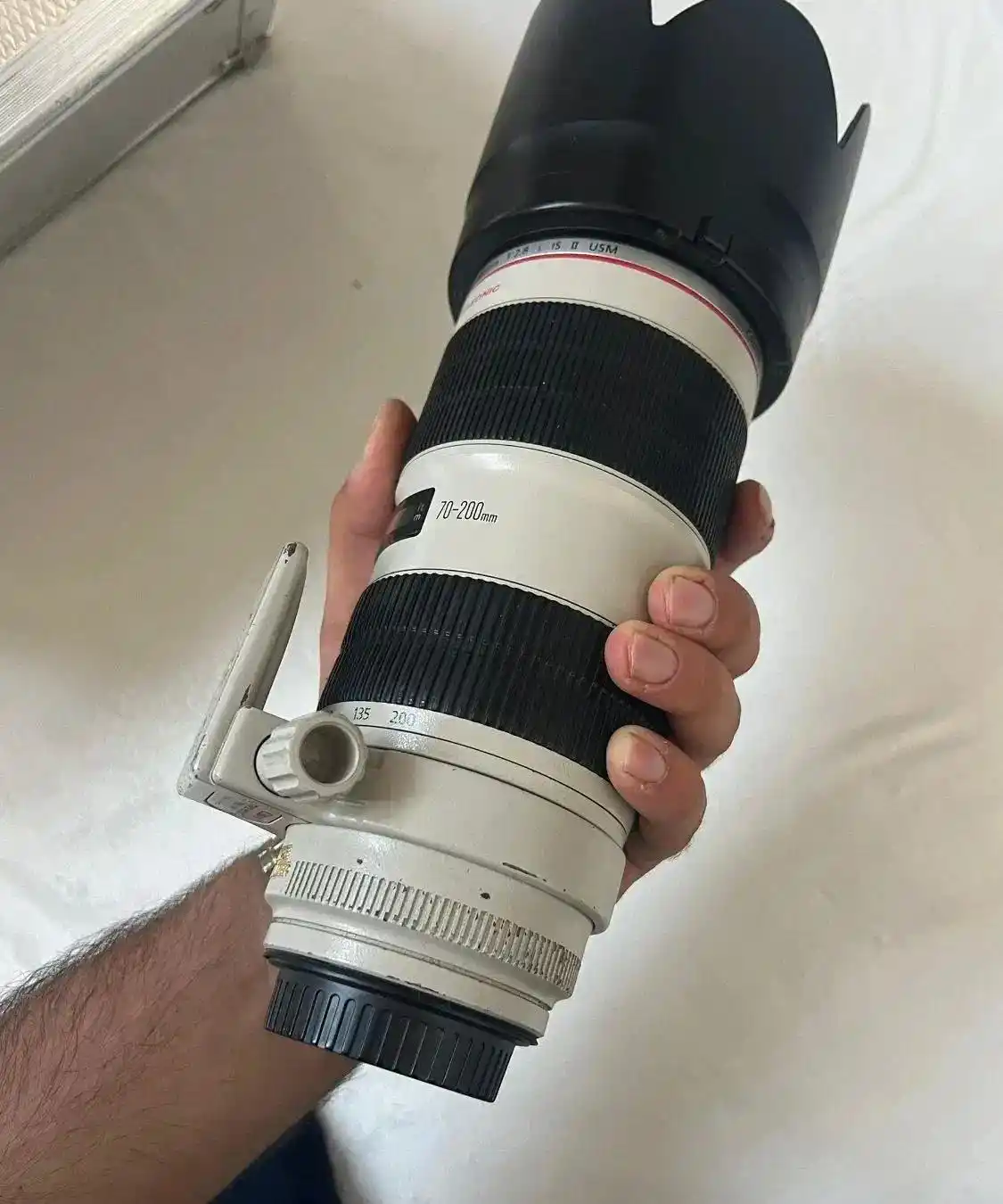 لنز ۷۰-۲۰۰ کنن دست دو