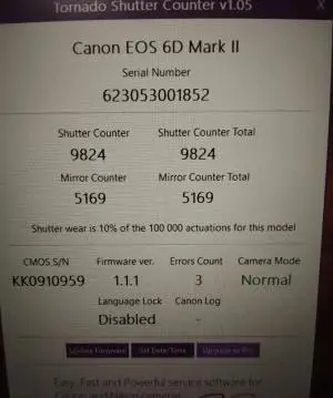 دوربین canon 6d mark2 II دست دوم