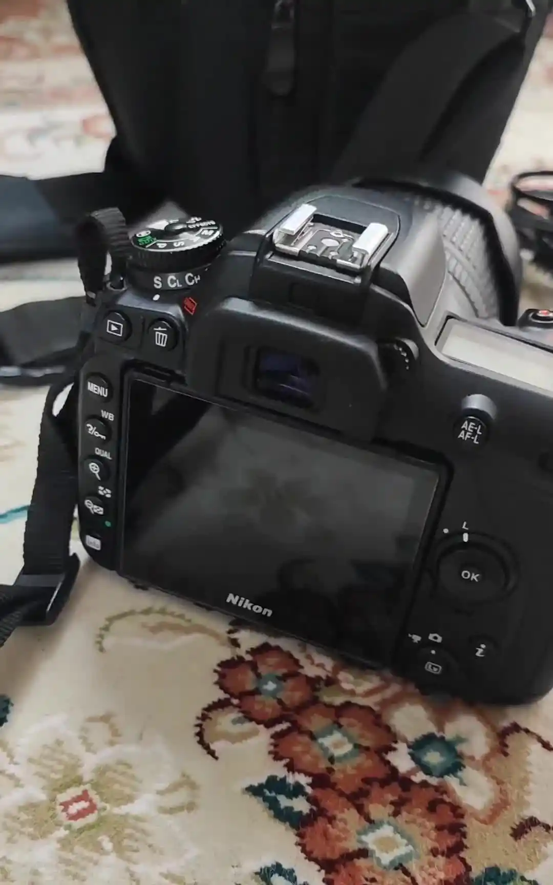 دوربین نیکون D7500، شات 10K، بسیار تمیز دست دو