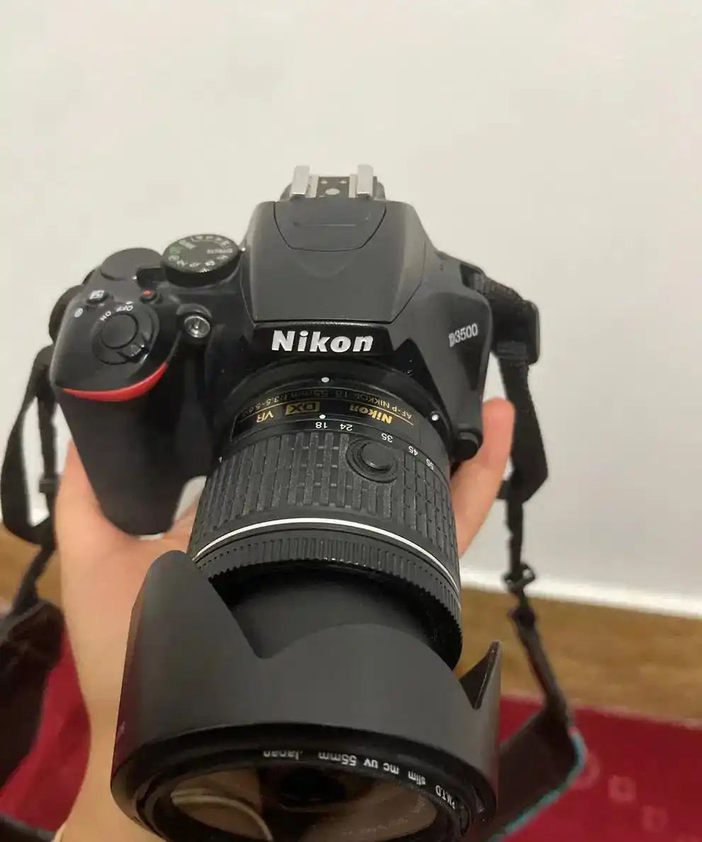 دوربین Nikon D3500با لنزVR18-55 دست دو