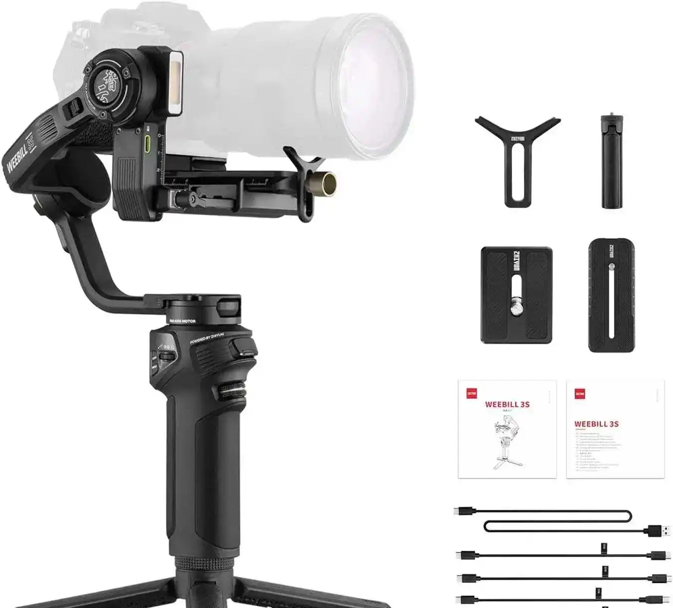 گیمبال zhiyun weebill s3 دست دو