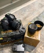 دوربین نیکون D3400 + 18-55mm بدنه دست دوم