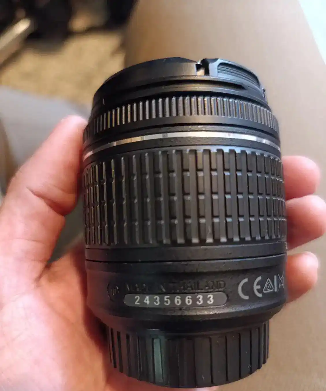 لنز دوربین 18-55 نیکون فابریک لرزشگیردار دست دو