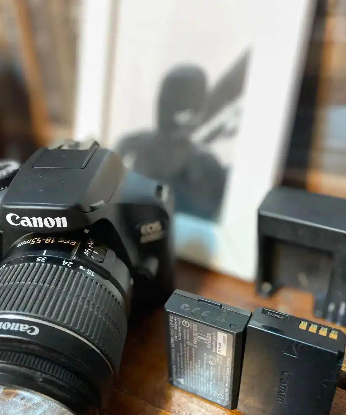 دوربین کنون 4000d دست دو