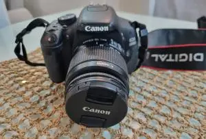 دوربین حرفه ای کانن | Canon 600D+18-55mm دست دوم