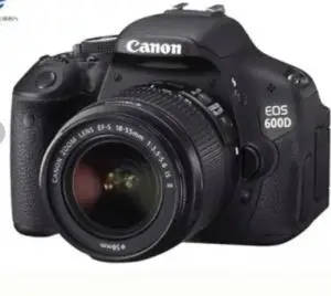 دوربین حرفه ای کانن | Canon 600D+18-55mm دست دوم