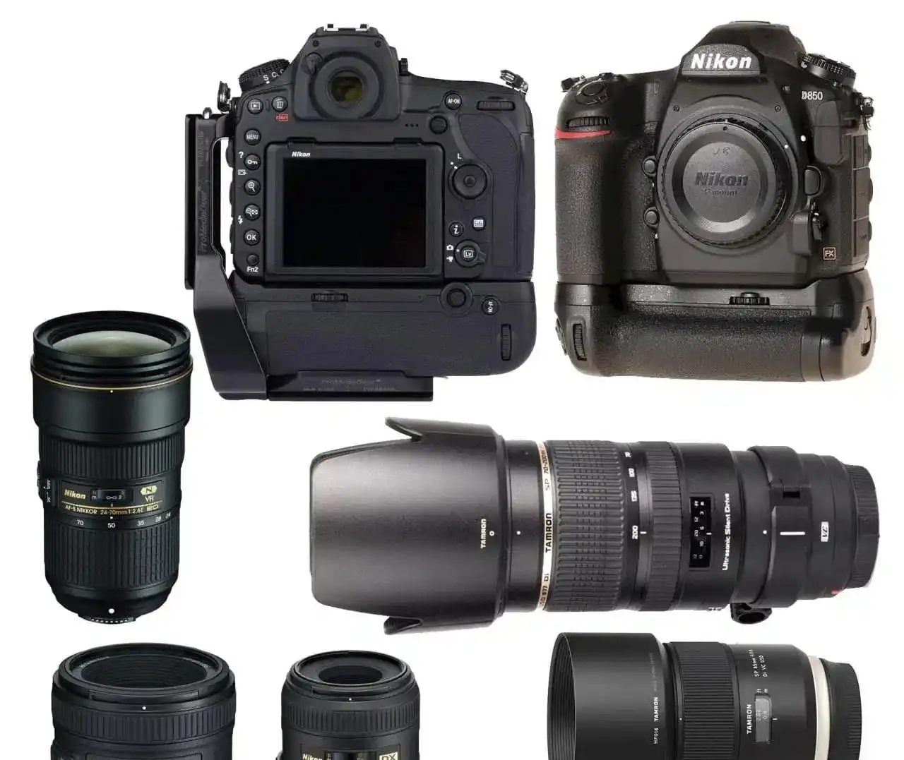 فروش Nikon d850 به همراه انواع لنز دست دو