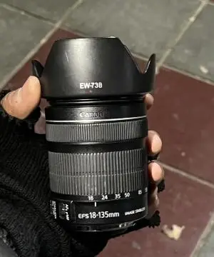 لنز حرفه ای کانن 18-135 میلیمتر دست دوم