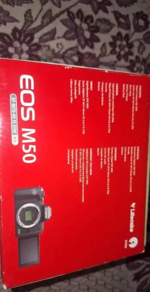 دوربین کنون M50 و تجهیزات دست دوم