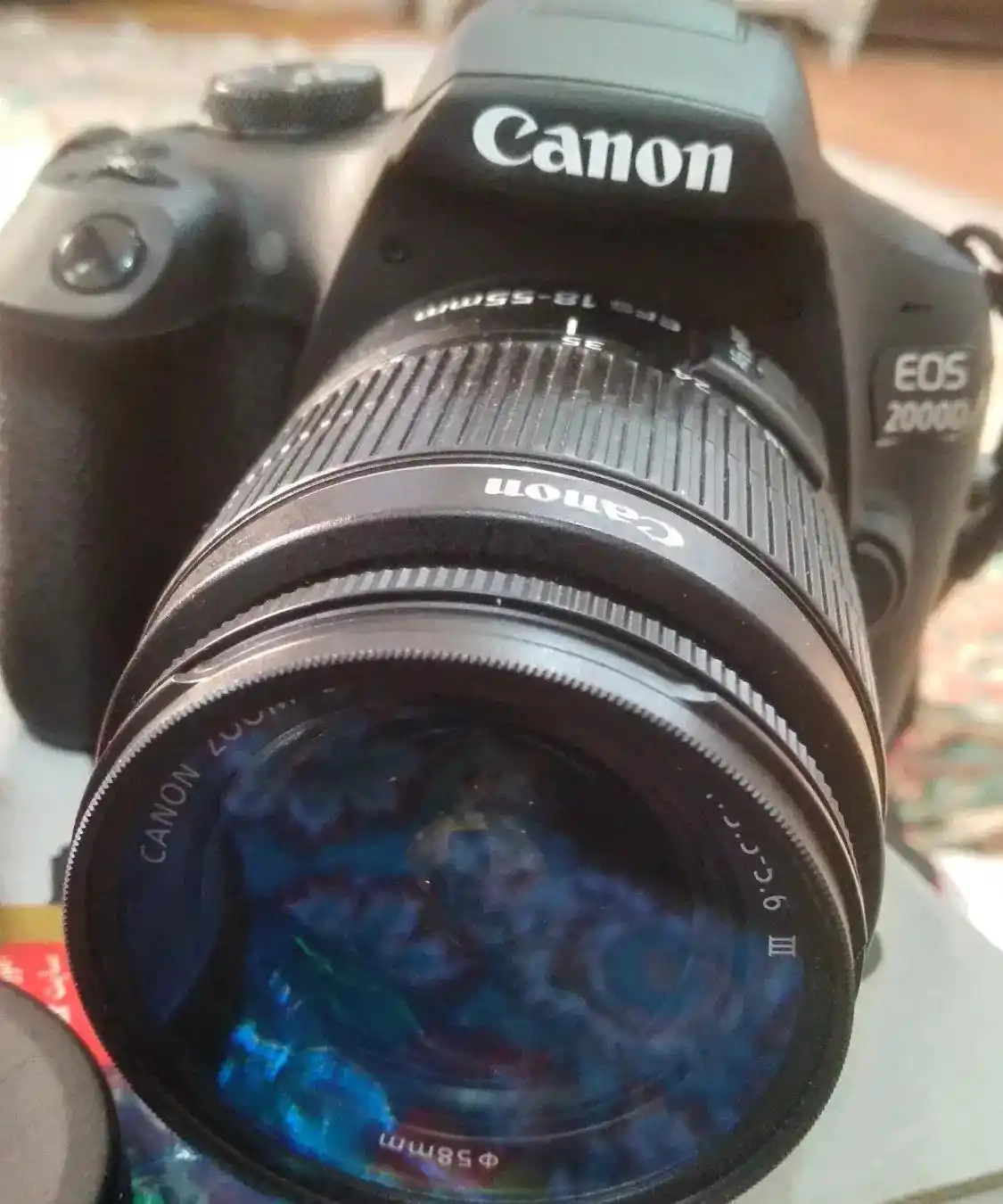 دوربین Canon 2000d دست دو
