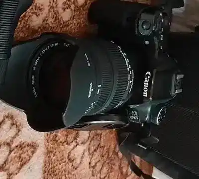دوربینcanon70D به همراه لنز ،اسمو پلاس دست دو