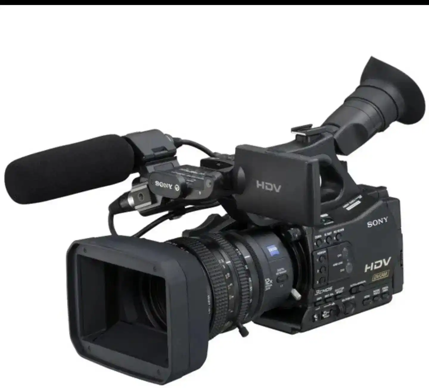 دوربین فیلمبرداری حرفه‌ای سونی Sony HVR-Z7E تمیز دست دو
