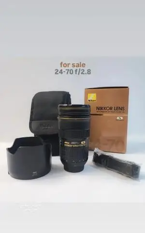 لنز نیکون 70-24  NIKON VR دست دوم