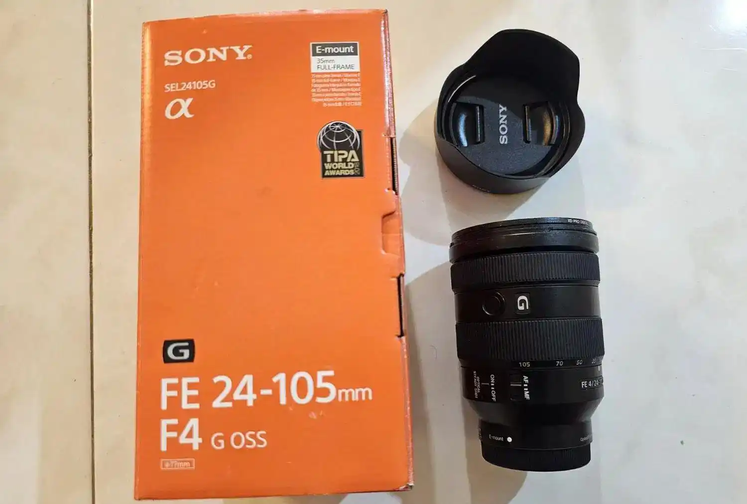لنز سونی Sony 24.105آنباکسی+معاوضه+اقساط دست دو