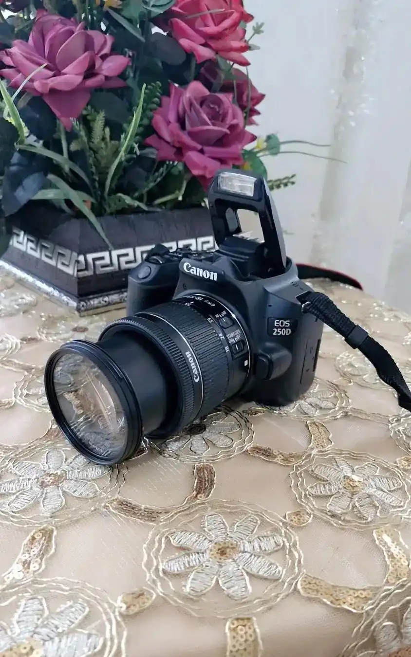 دوربین عکاسی کنون 250d دست دو