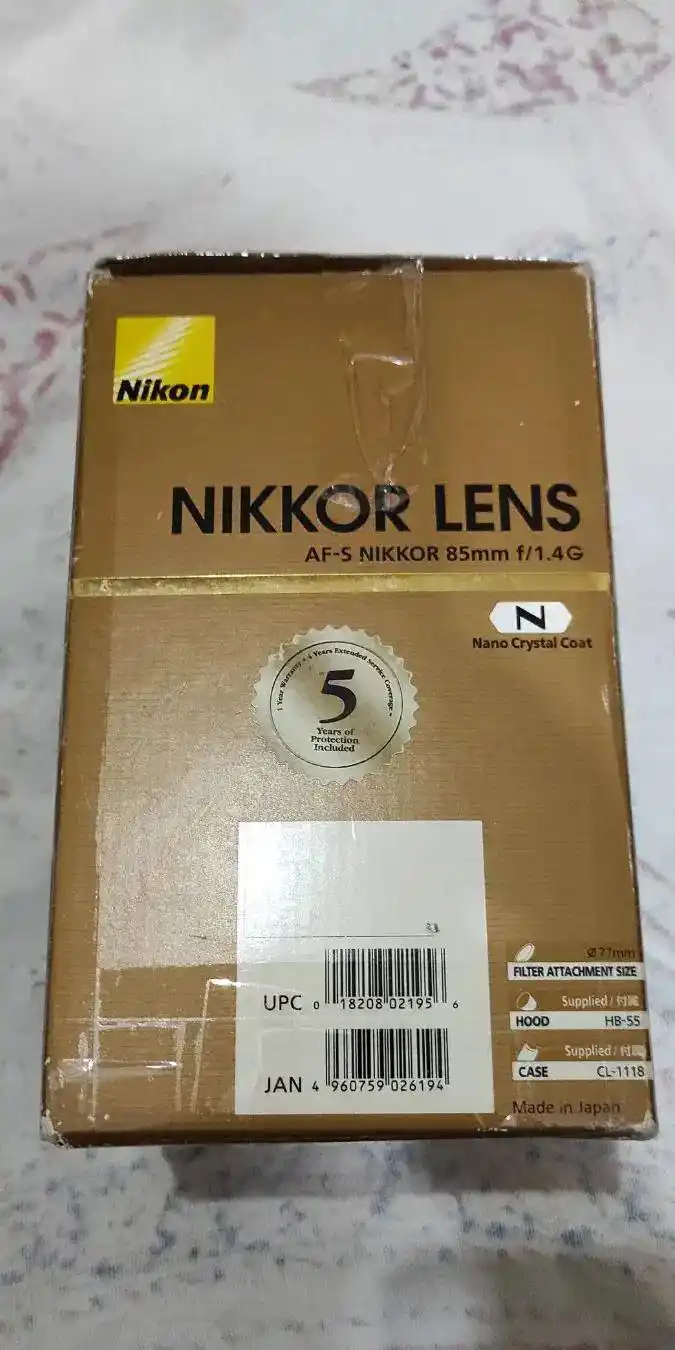 نیکون 85 f1.4 معامله سیگما85سونی دوربین نیکونd750 دست دو