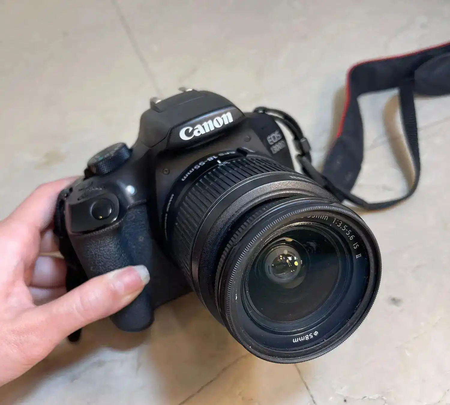 دوربین Canon1300D دست دو